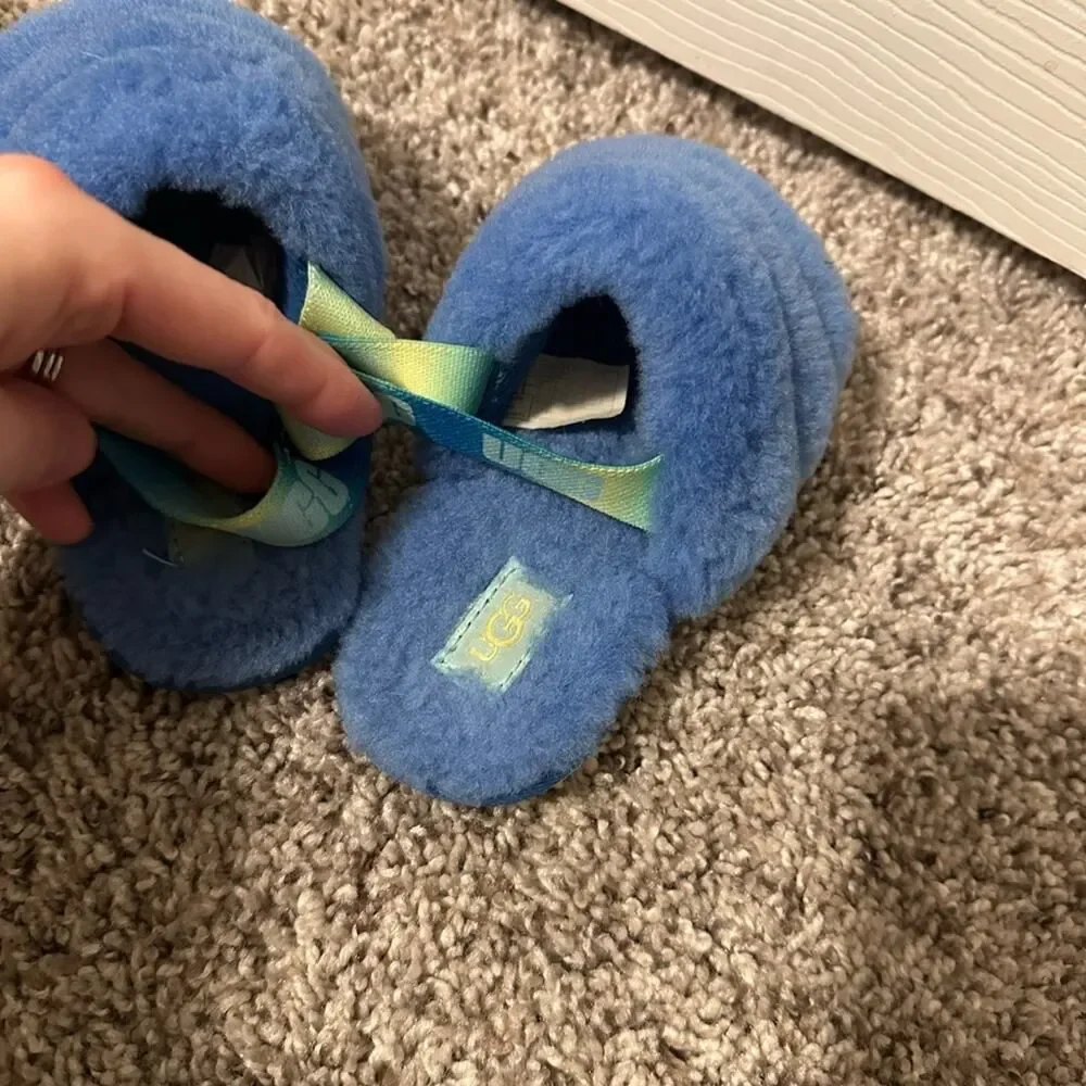 Ugg fluff yeah slide mystic blue